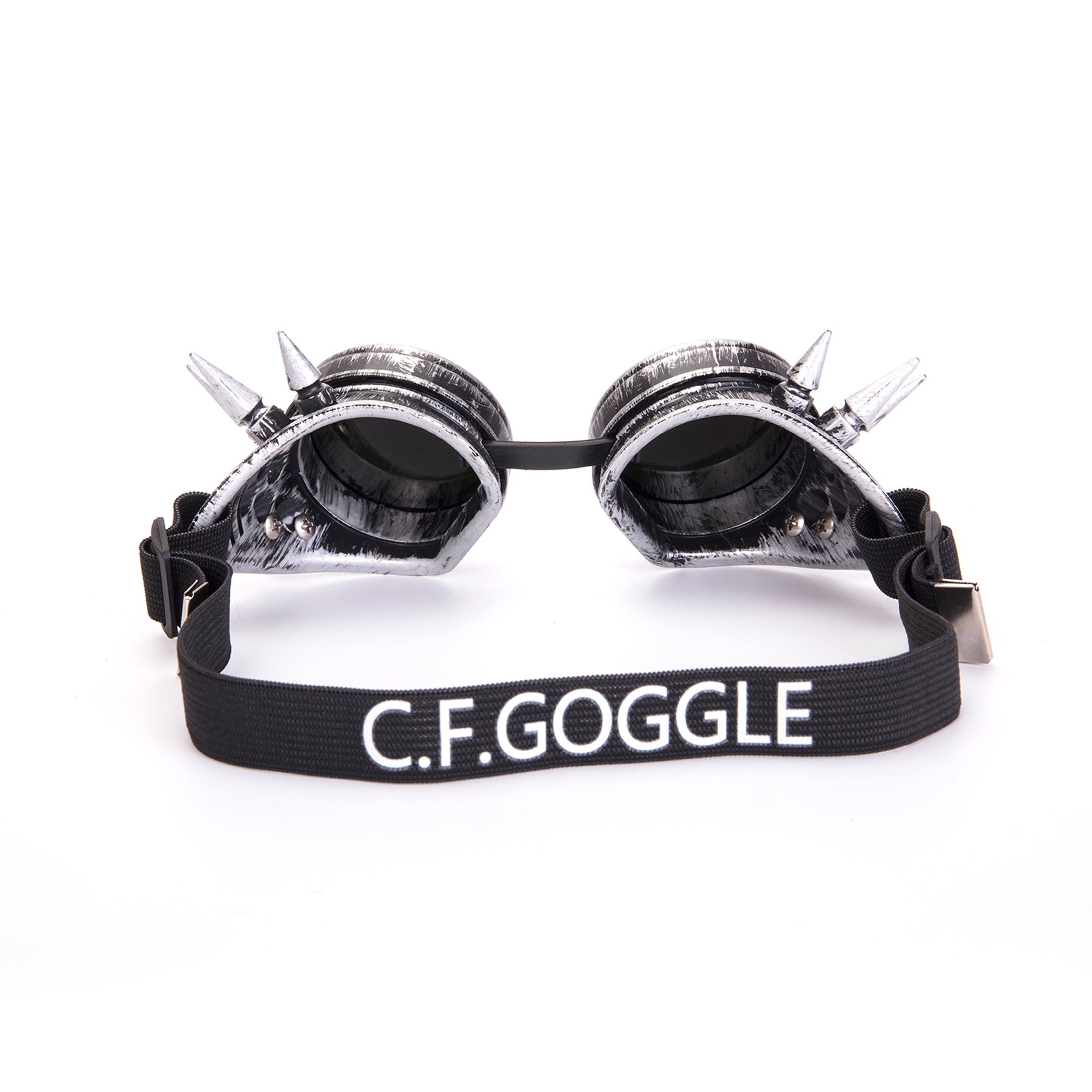 DODOING Steampunk Goggles Vintage Spiked Goggles Glasses Welding Cyber Punk Gothic Goggles