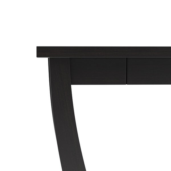 DH BASIC Curved Entryway Storage Sofa Table by Denhour