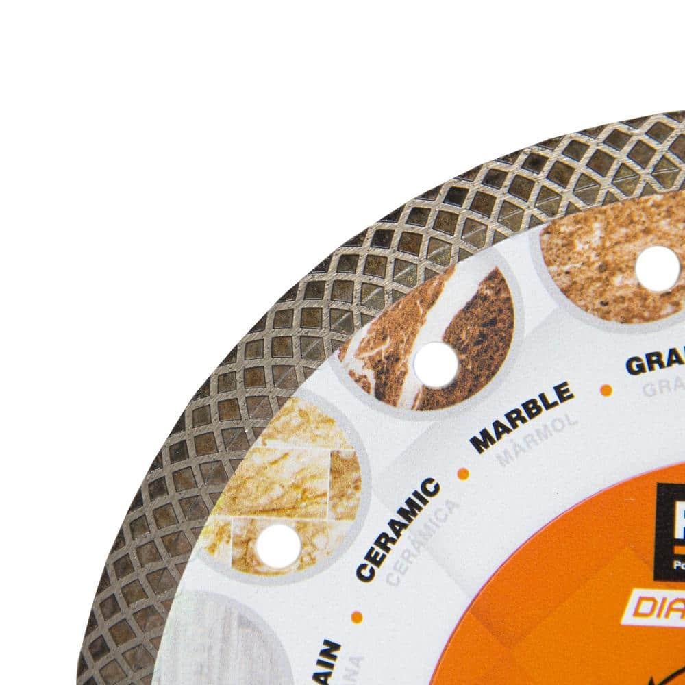 RIDGID 7 in. Turbo Mesh Rim Diamond Blade HD-CM70P