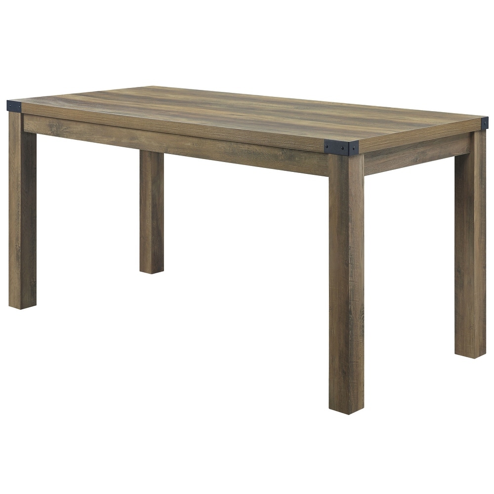 Marchetto Rustic Oak Square Legs Dining table