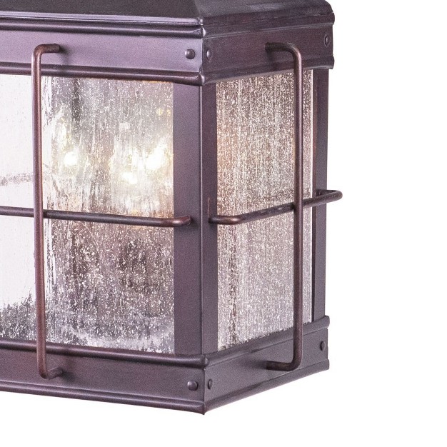 Vaxcel Revere 3 Light Lantern Royal Bronze