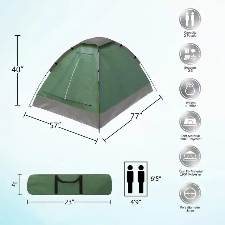 8 Persons Camping Tents Waterproof Outdoor Family Waterproof Large Luxury Camping Tents For Sale