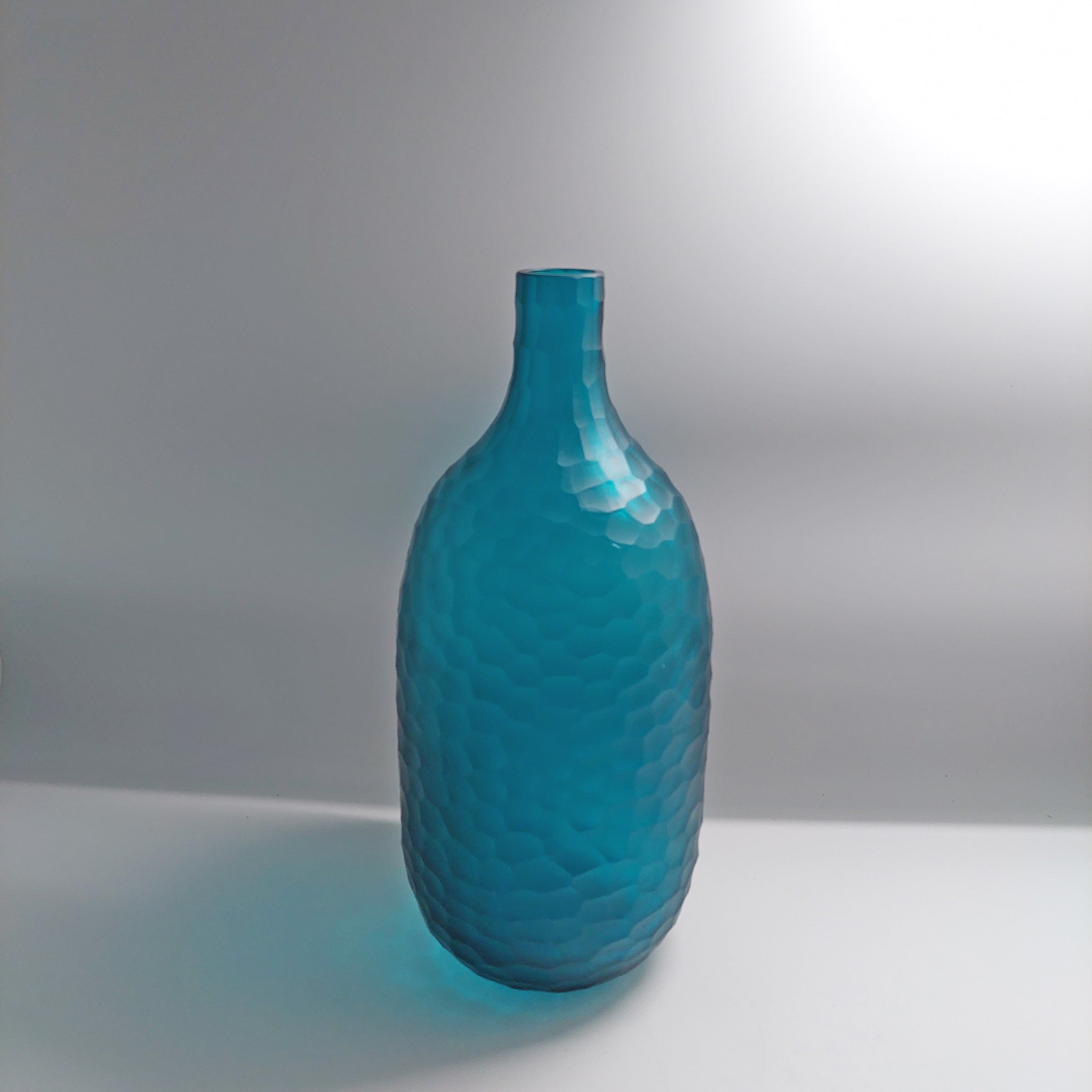 Handmade Balloton Glass  Vase A0192-360-Teal