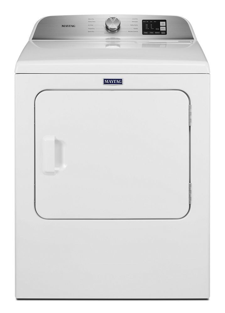 Maytag MED6200KW Top Load Electric Dryer With Moisture Sensing - 7.0 Cu. Ft.