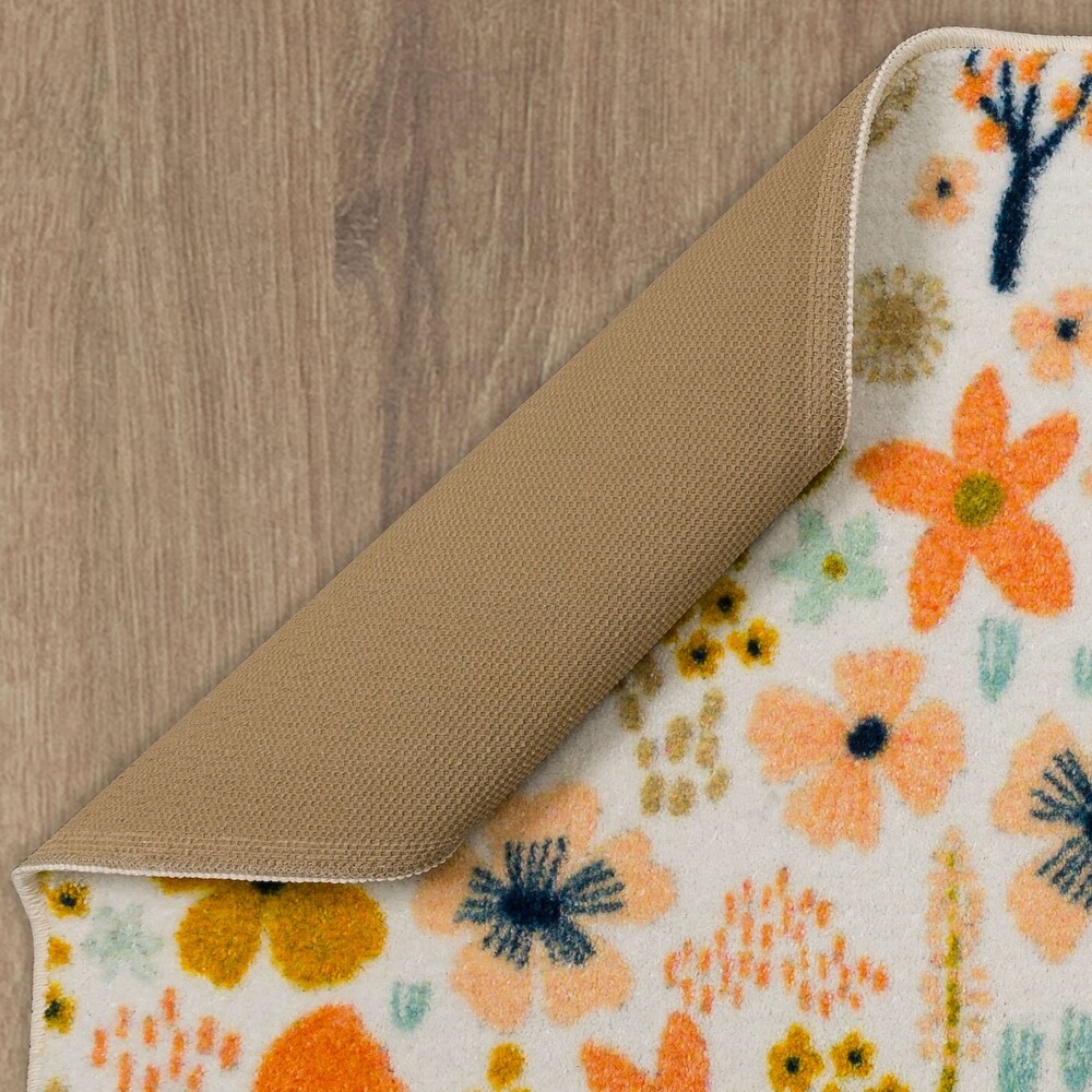 Mohawk Home Whimsy Floral Kitchen Mat