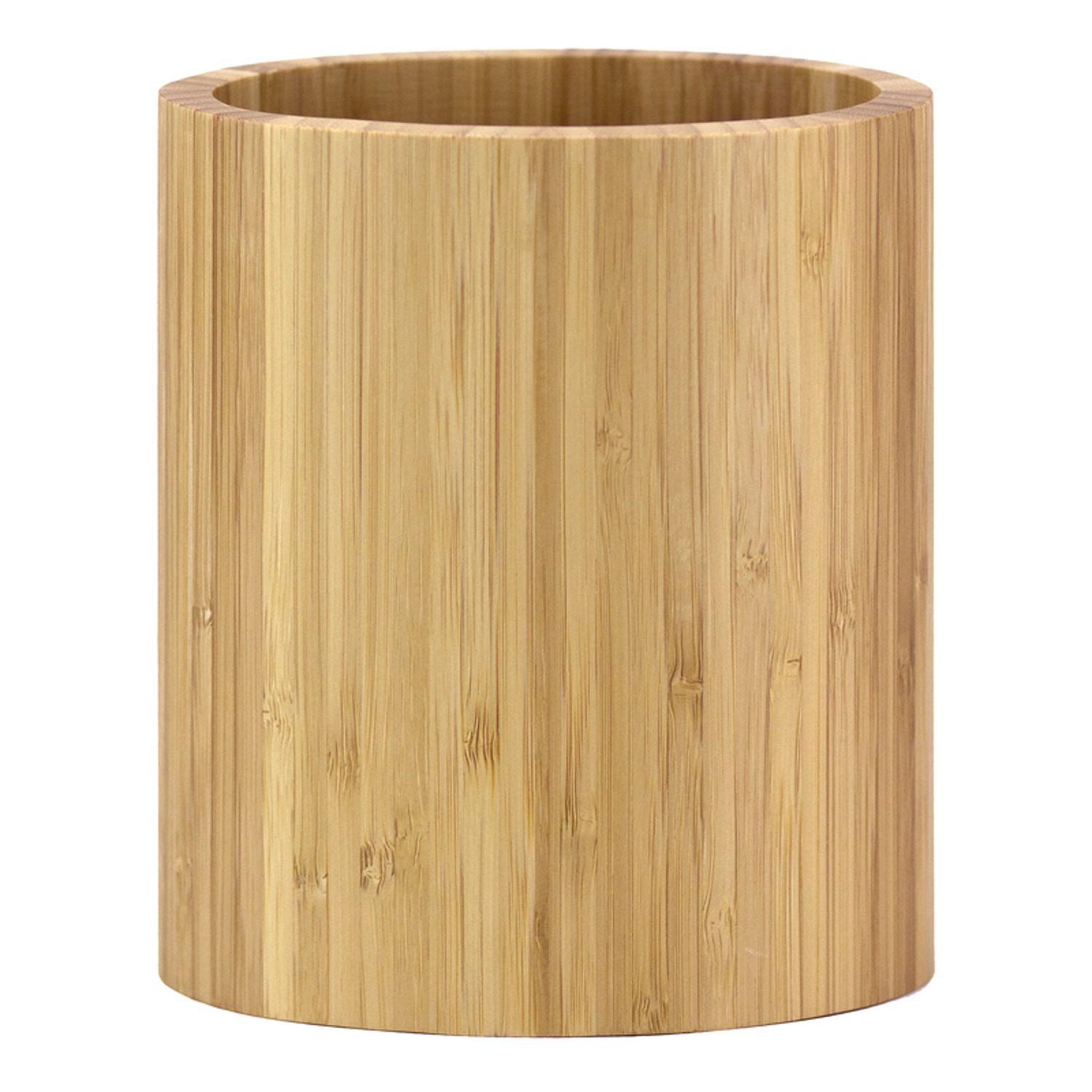 Totally Bamboo 7 in. H X 4 in. W X 6 in. D Brown Utensil Holder