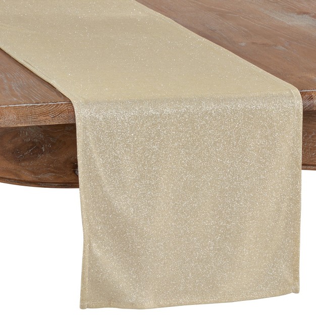 Saro Lifestyle Saro Lifestyle Shimmering Design Modern Table Runner