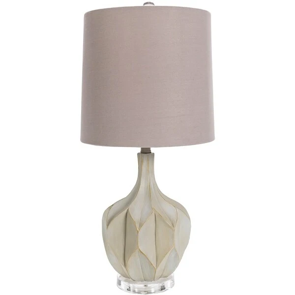 Buckingham Distressed Grey Table Lamp