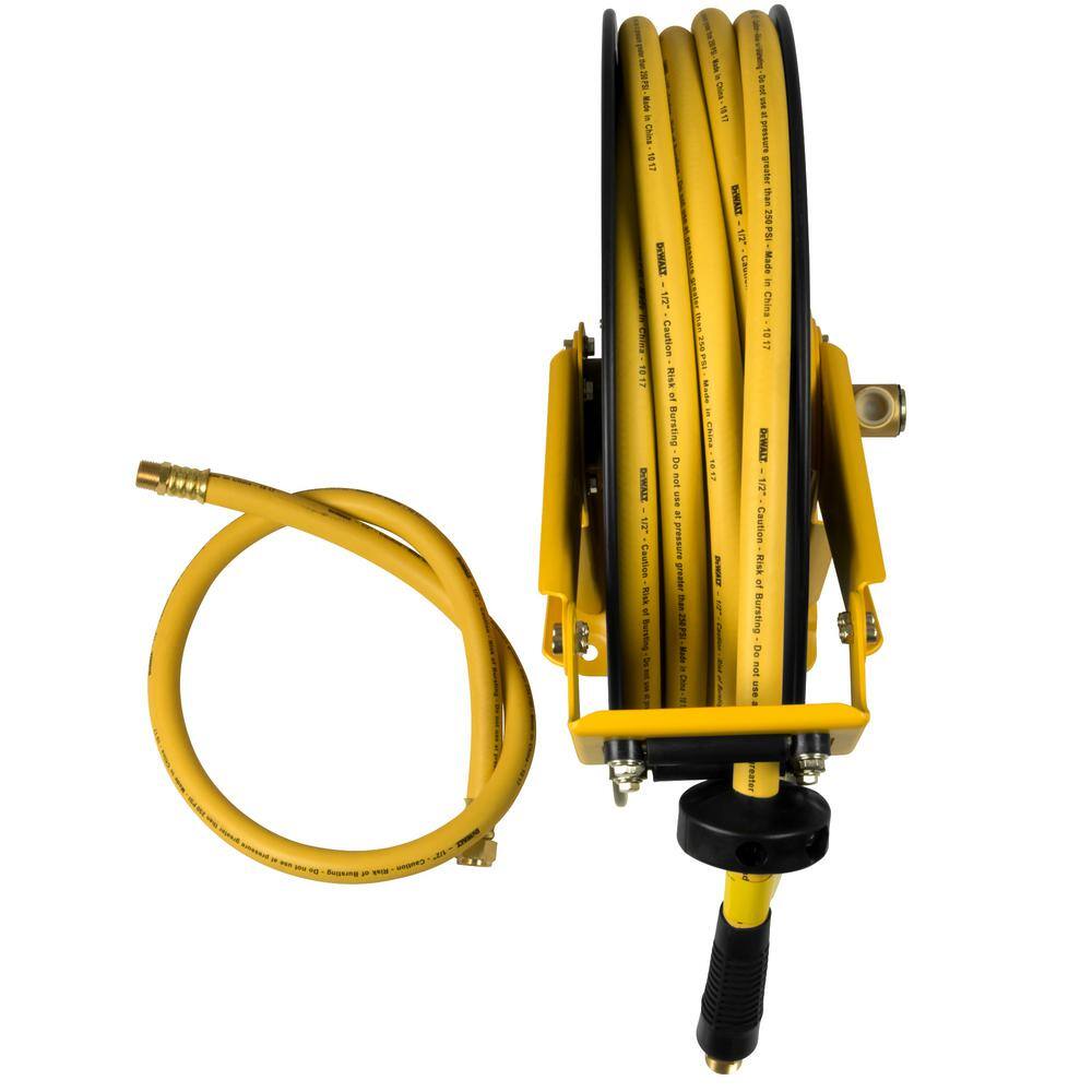 DW 12 in. x 50 ft. Double Arm Auto Retracting Air Hose Reel DXCM024-0344