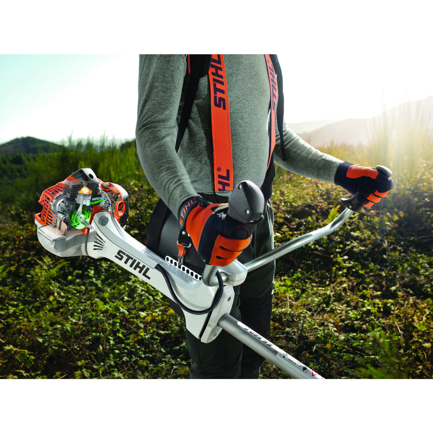 STIHL FS 56 C-E 16.5 in. Gas Trimmer