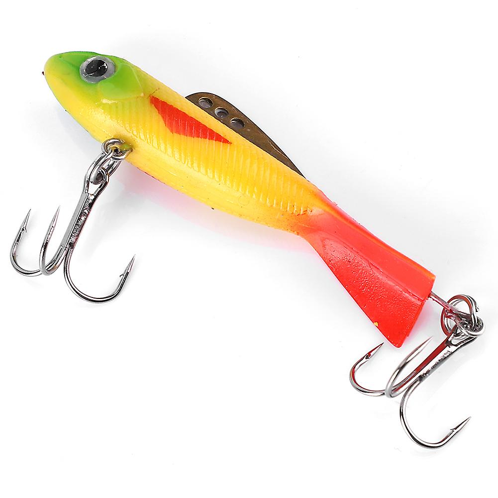 Heng Jia Winter Ice Fishing Lures Vibration Bait Jig Hard Lure Accessory (f)