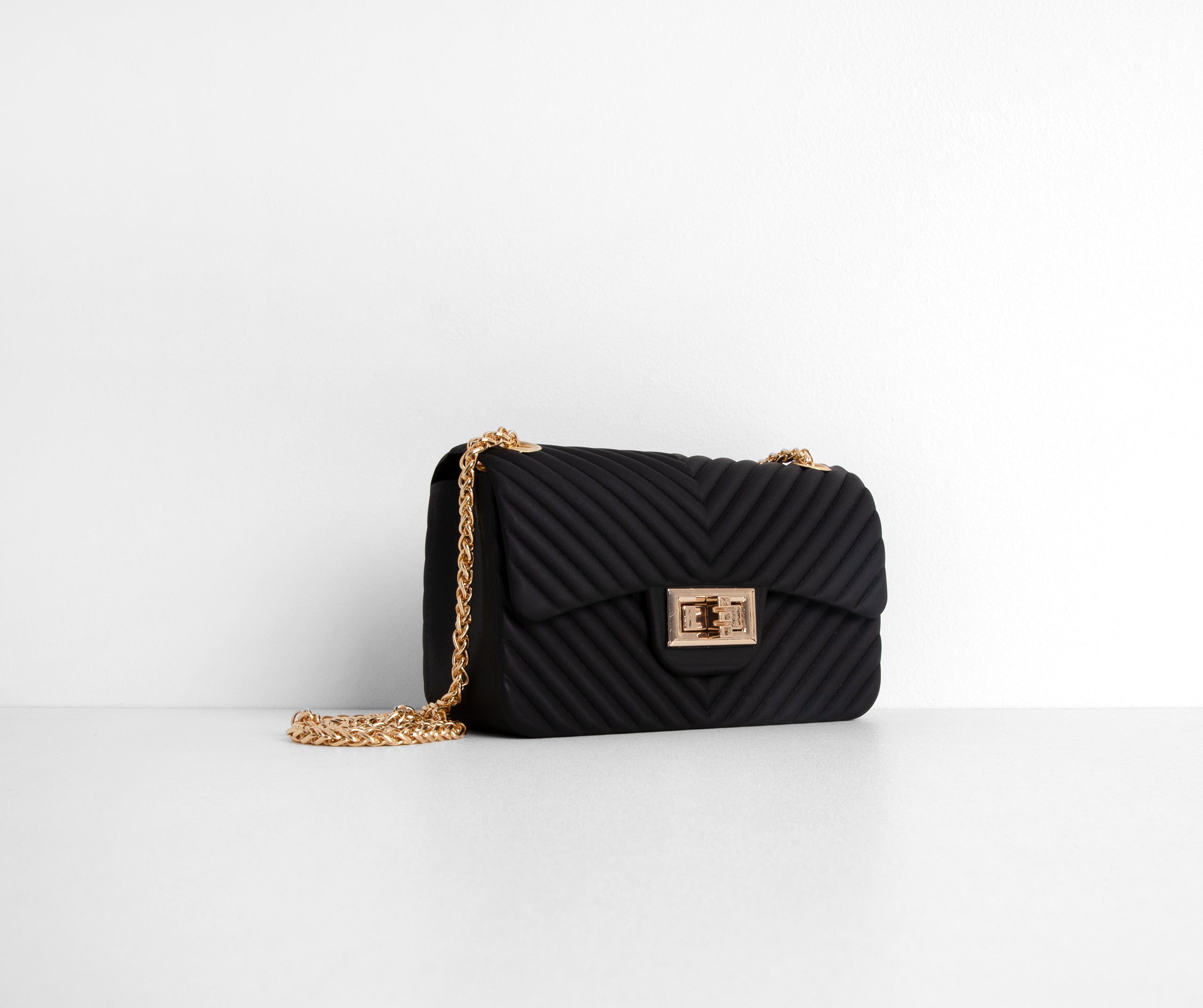 Falling In Love With Matte Jelly Cross-Body Purse