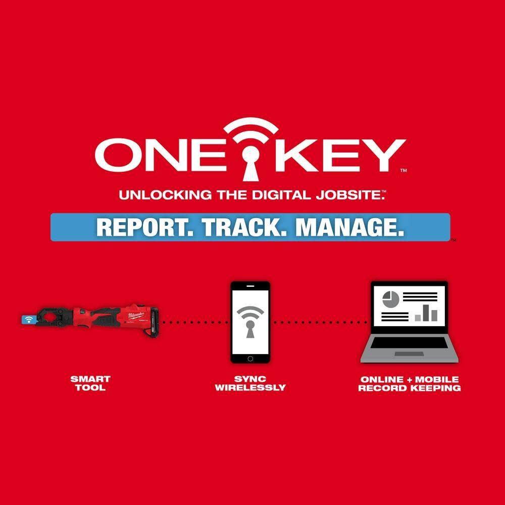 Milwaukee M18 FORCE LOGIC 6T Latched Linear Utility Crimper Kit 2979-22 from Milwaukee