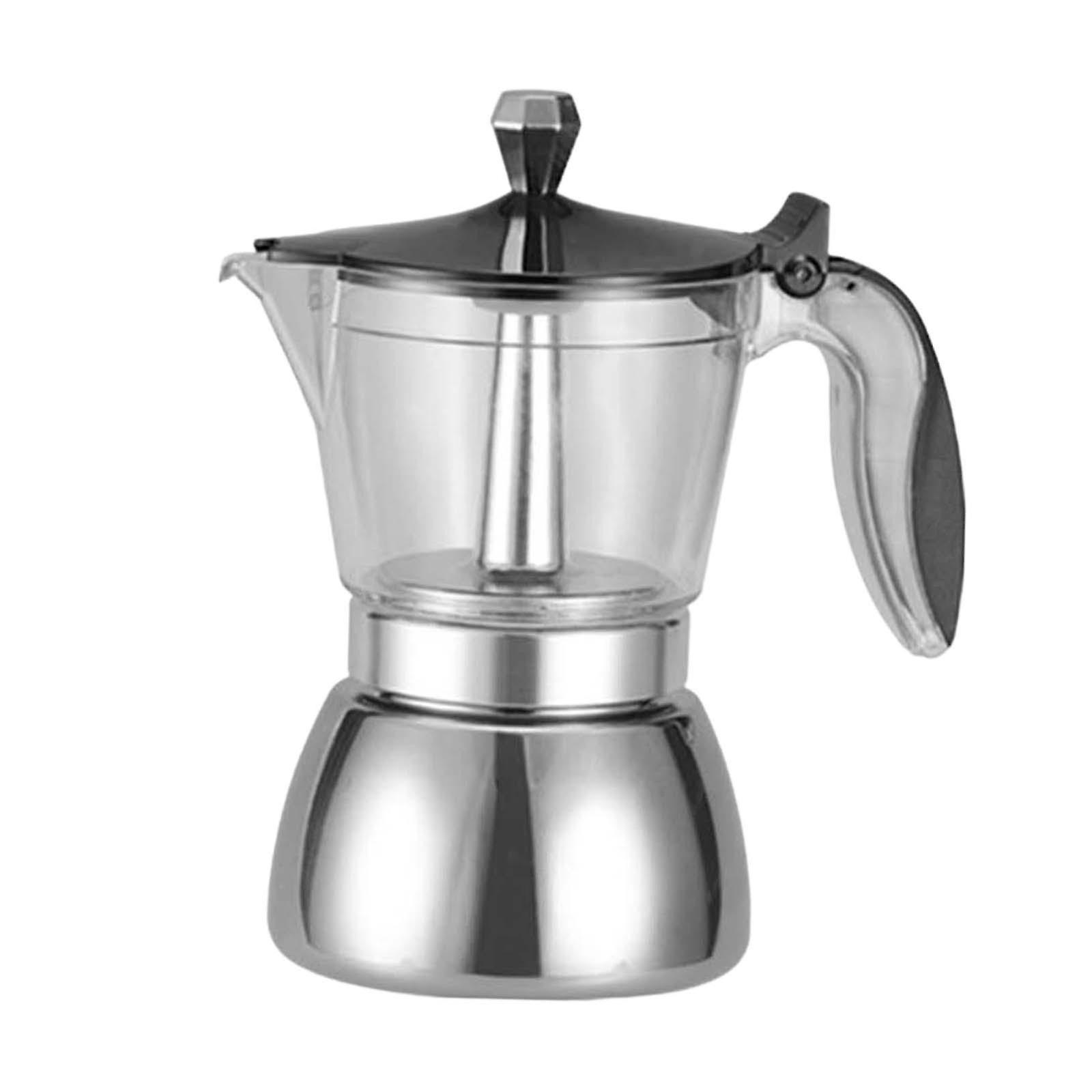 Coffee Maker Pot Leakproof Lightweight Espresso Maker Pot For Kitchen Travel 280ml