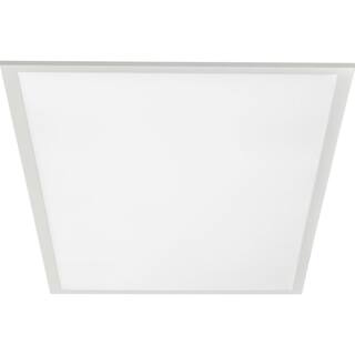 Lithonia Lighting Contractor Select CPX 2 ft. x 4 ft. White Integrated LED 4692 Lumens Flat Panel Light 4000K CPX 2X4 4000LM 40K M2