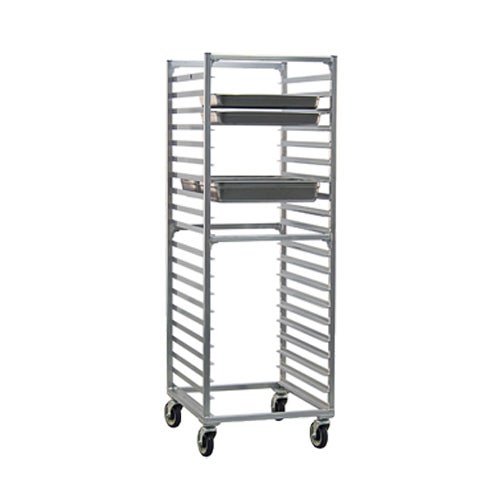 New Age Industrial 1509 Mobile Steam Table Pan Rack， 40-Pan Capacity