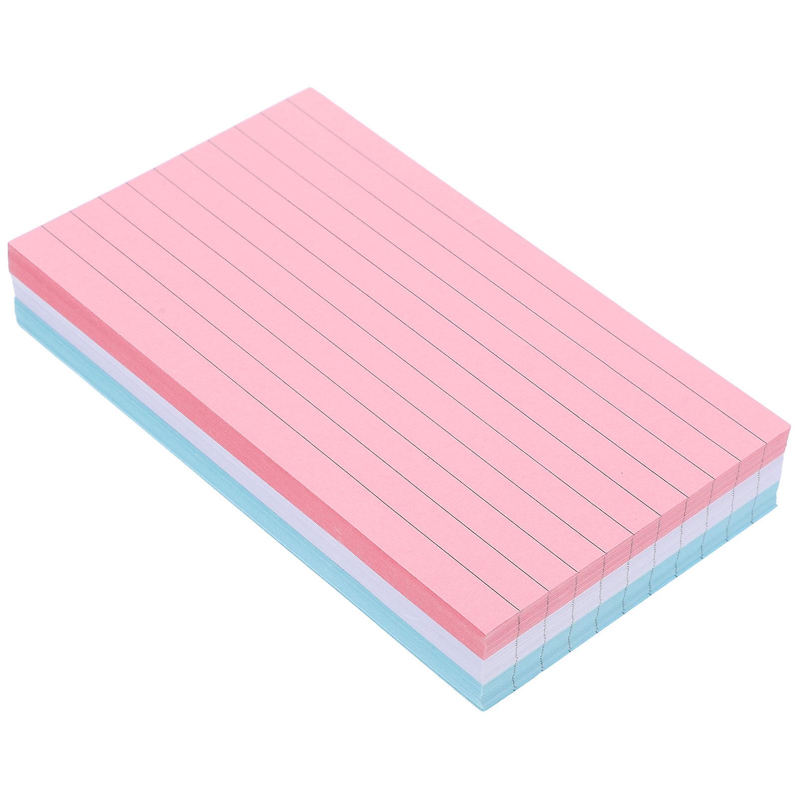 3 Books Memo Pads Adhesive Massage Pad Lined Notepad Memo Pad Portable Memo Notepad