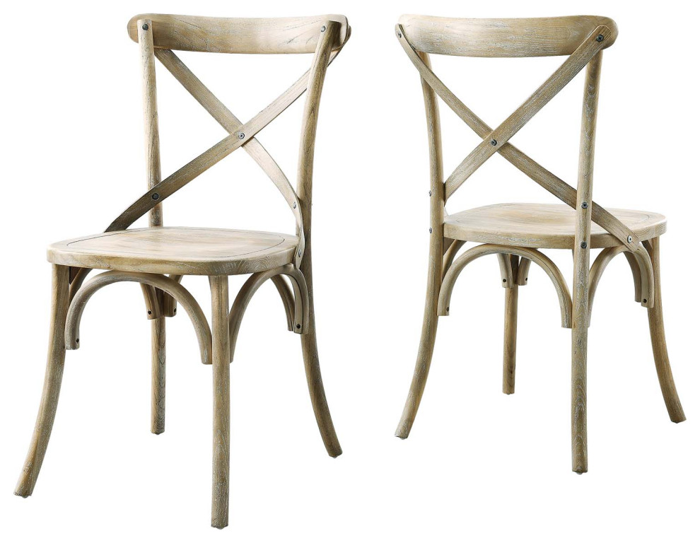 Gear Dining Side Chair   Farmhouse   Dining Chairs   by Modway  Houzz