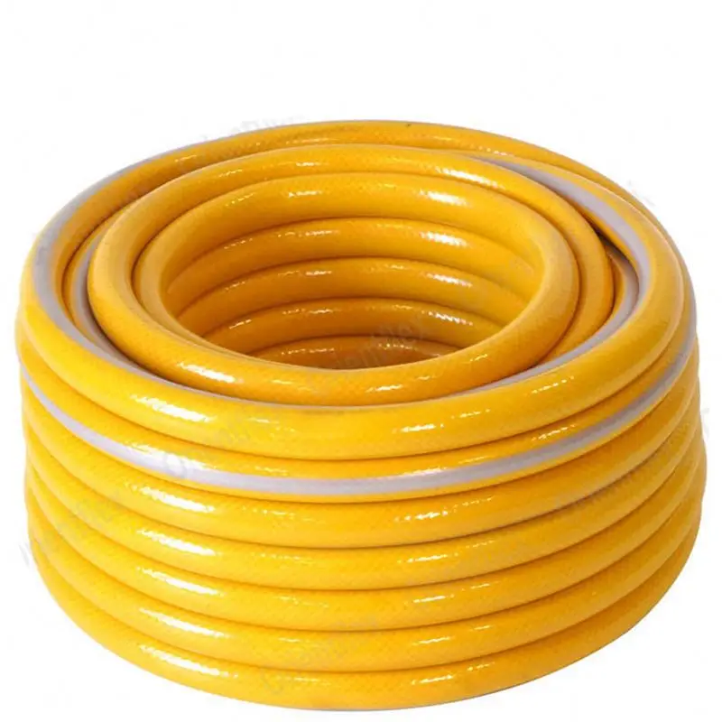 10m/20m PVC 8/12mm Braided  Reinforced Hose Gardend Irrigation Flexible Fiber Water Supply Pipe Environmental Protection Pipe/