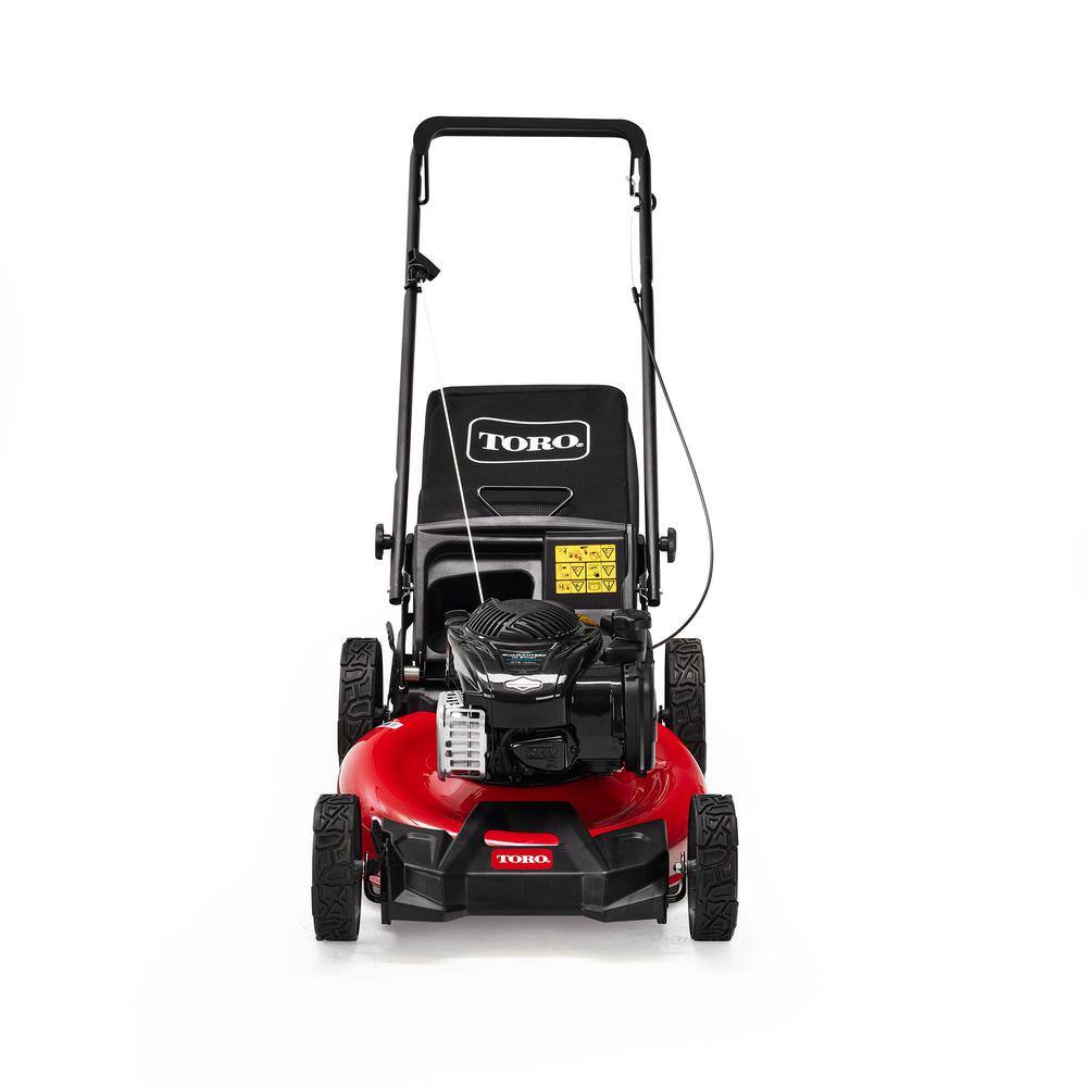 Toro 21 in. Recycler Briggs and Stratton 140 cc Gas High-Wheel Walk Behind Push Lawn Mower 21311