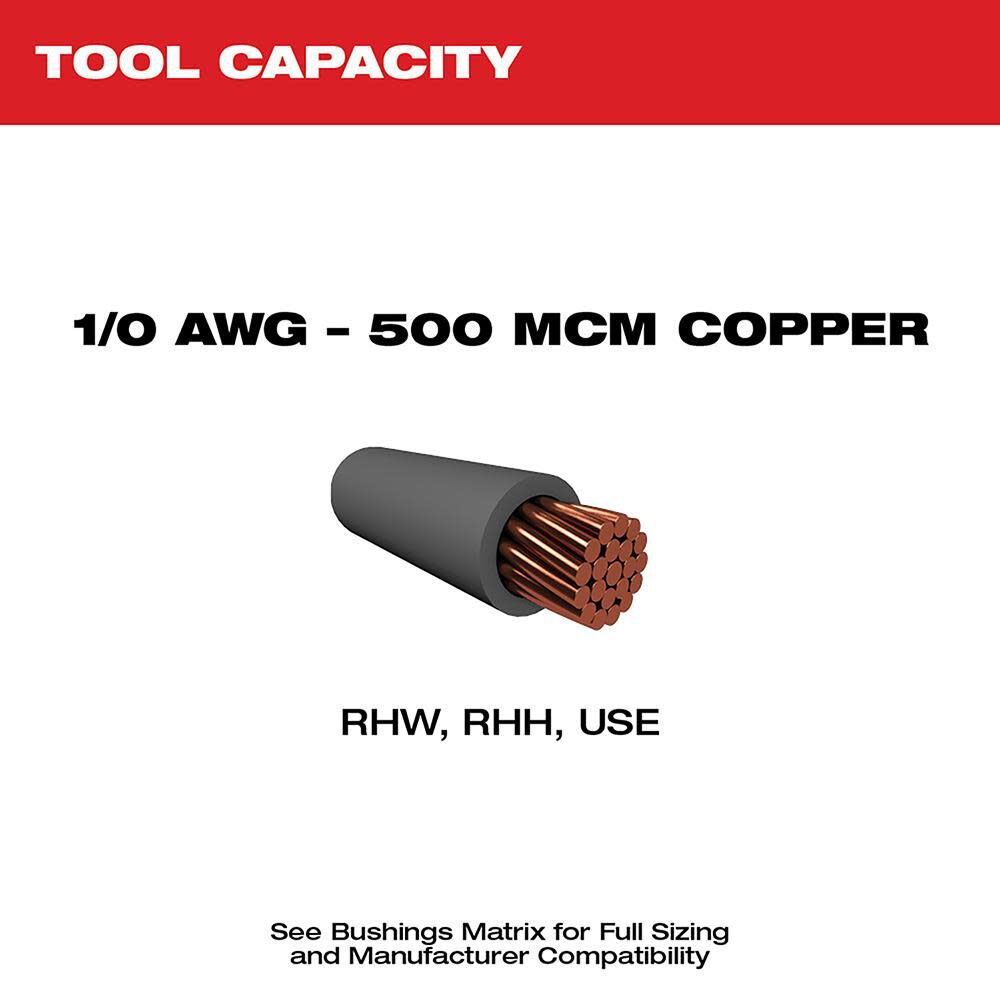 MW M12 Cable Stripper Kit for Cu RHW / RHH / USE 2435X-21 from MW