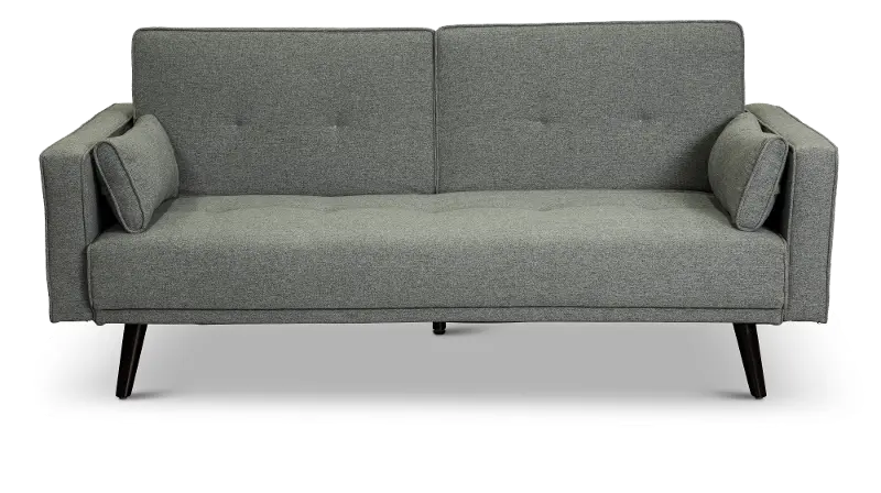 Jenna Slate Gray Convertible Sofa Bed