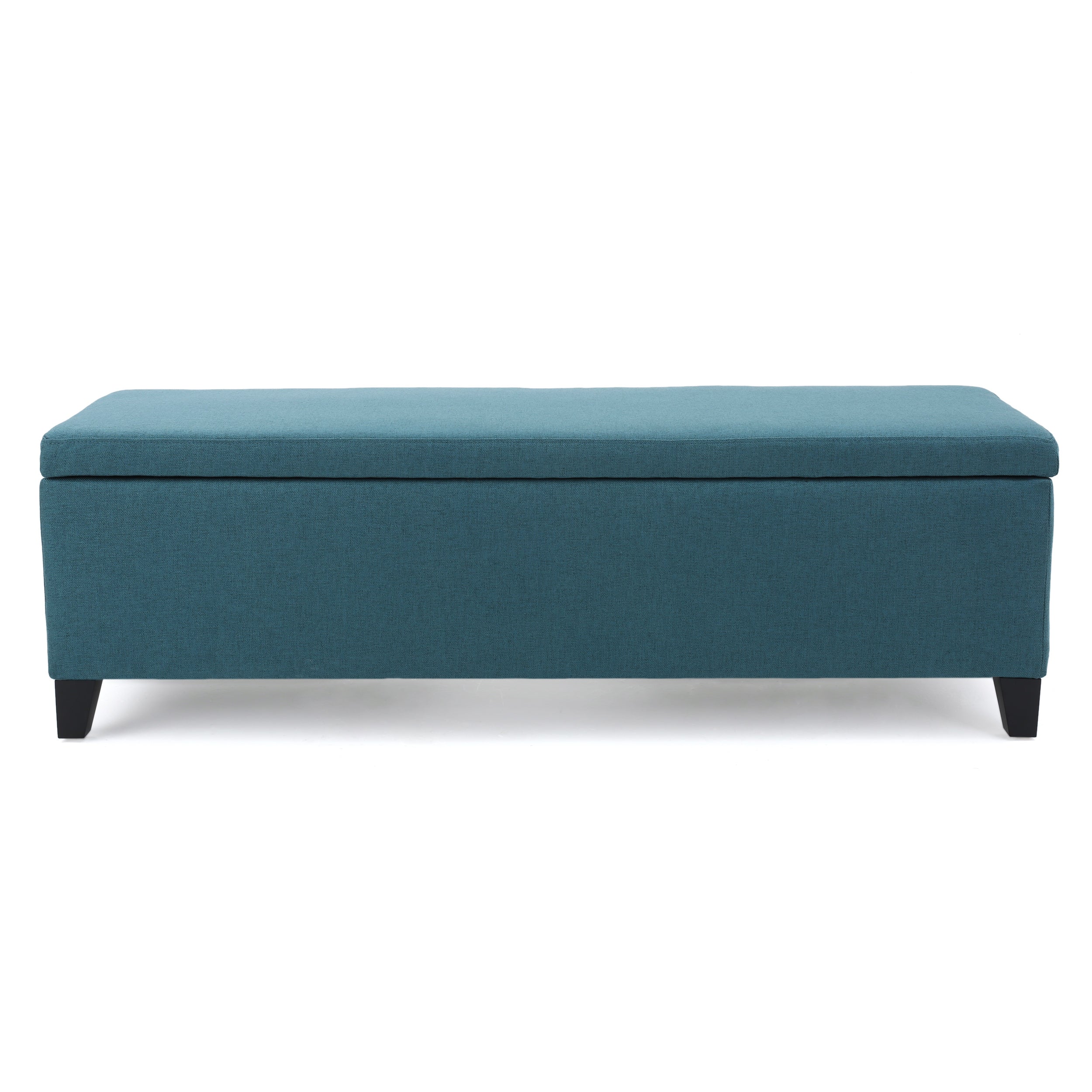 Clor Fabric Rectangle Storage Ottoman Bench