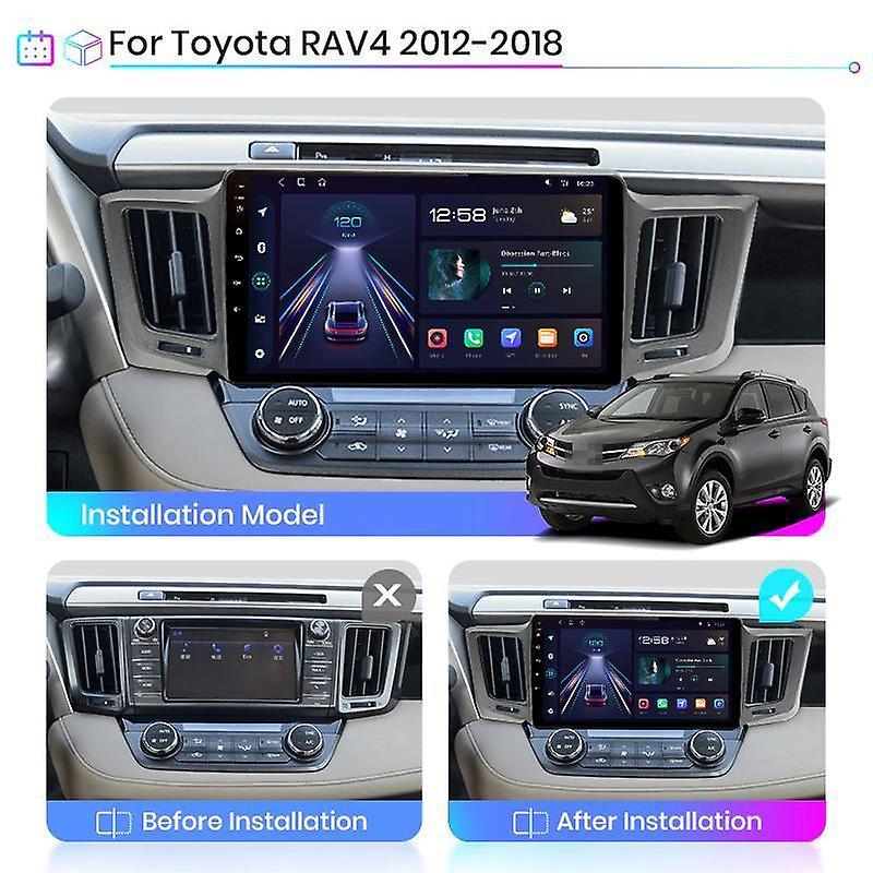 Carplay Android Auto Car Radio For Toyota RAV4 RAV 4 2012 - 2018 Multimedia GPS autoradio 4G WIFI