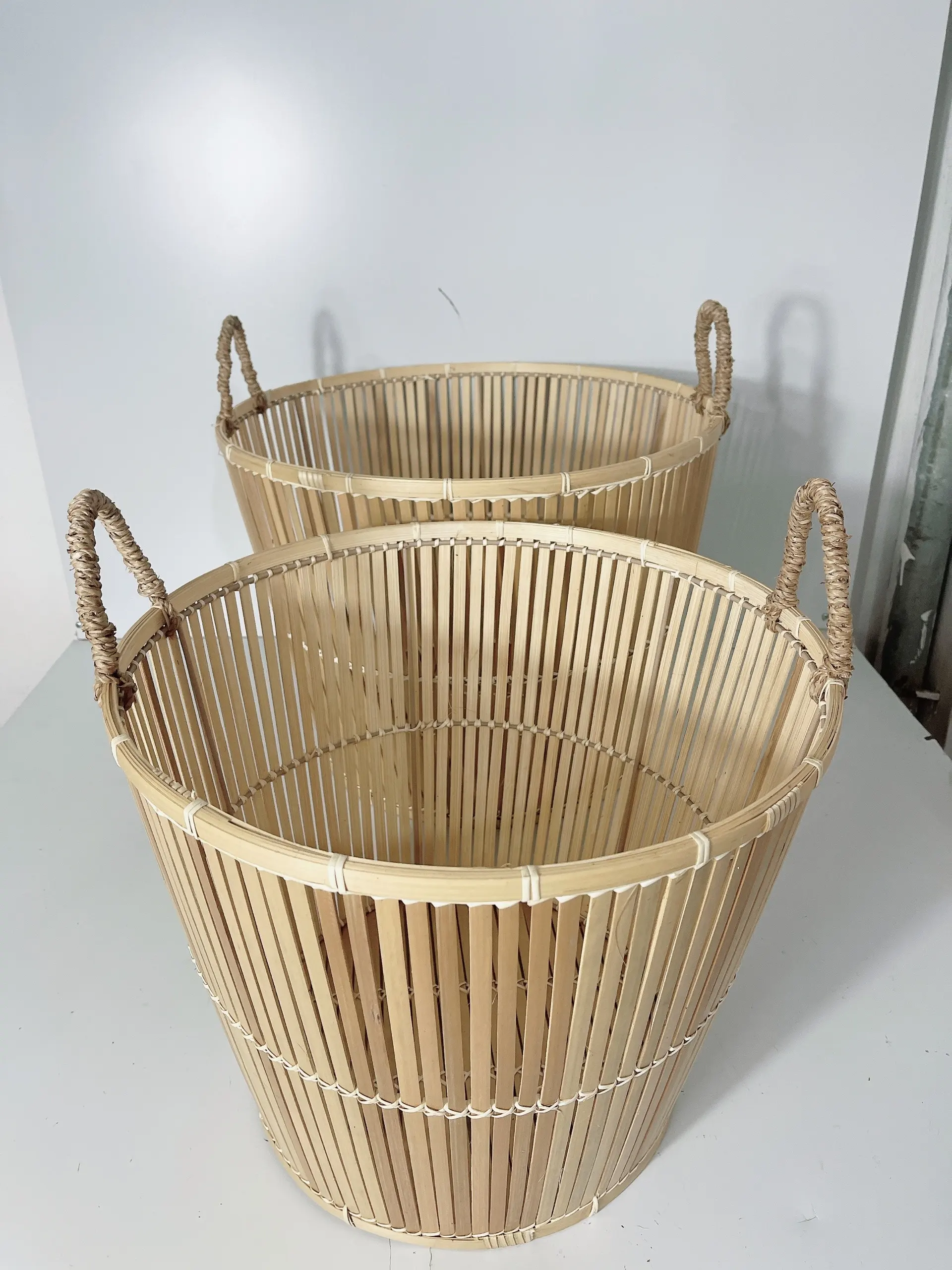 Best selling new arrival  bamboo  baskets  laundry baskets storage baskets  home storage