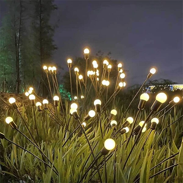 Outdoor Solar LED Swaying Lawn Light, Waterproof Garden Landscape Lamp