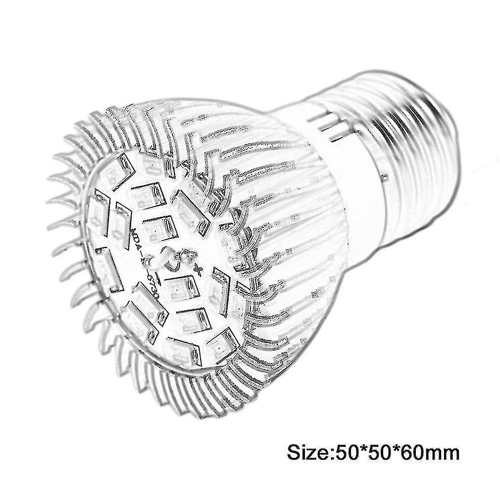 Led Grow Light 10w 28led E27 Spotlight Plant Lamp Bulb Flower Greenhouse System Grow Box Ac85-265v P