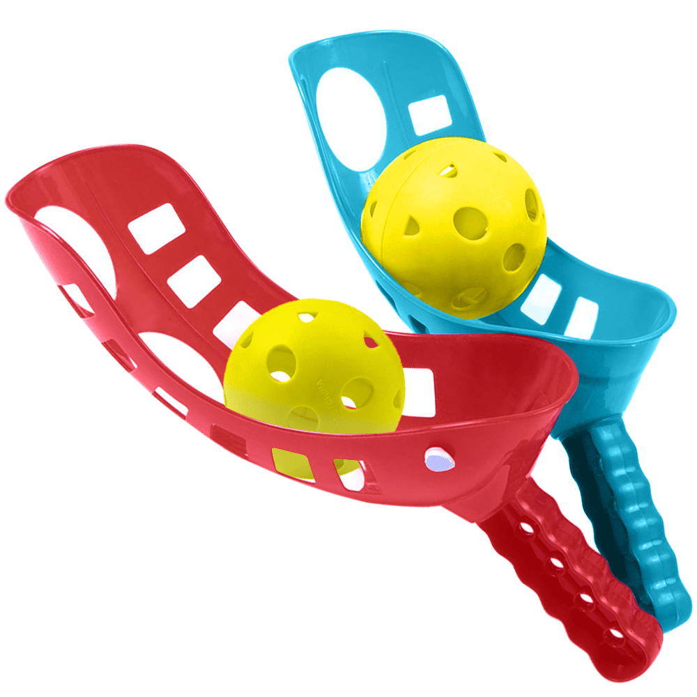 ArtCreativity Scoop and Toss Game Lawn, Includes 2 Scoops and 2 Balls