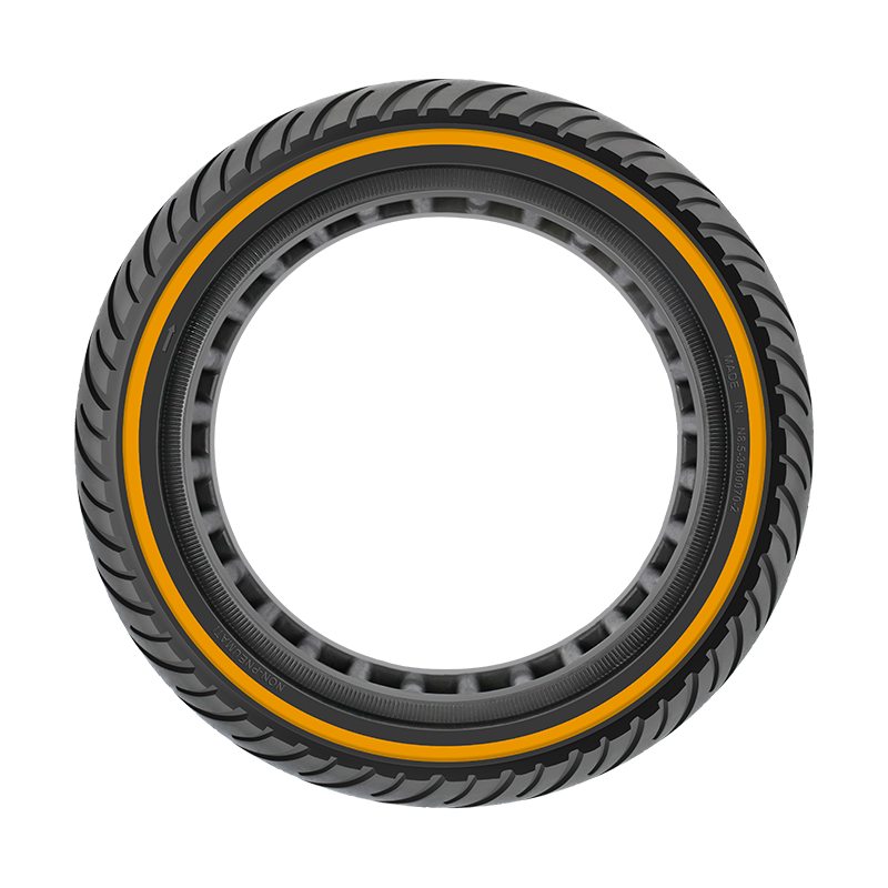 8.5x2 Solid Tires Fluorcent Tyres with yellow line for Xiaomi M365 Pro/Pro2/MI 3 /1S/Pro 8.5 * 2 solid yellow line elastic tire