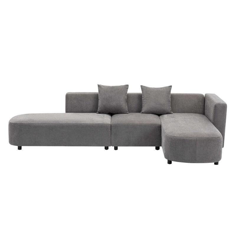 Luxury Modern Style L shaped Upholstery Sofa