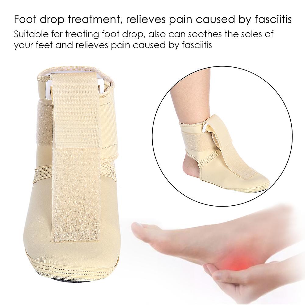 Ankle Joint Support Adjustable Foot Drop Orthotics Brace Foot Pain Relief Splint S