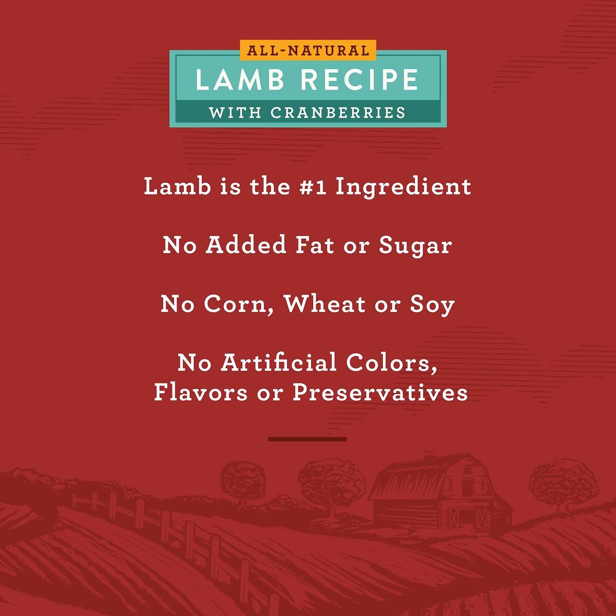 True Acre Foods Farmhouse Grillers Lamb Recipe with Cranberries