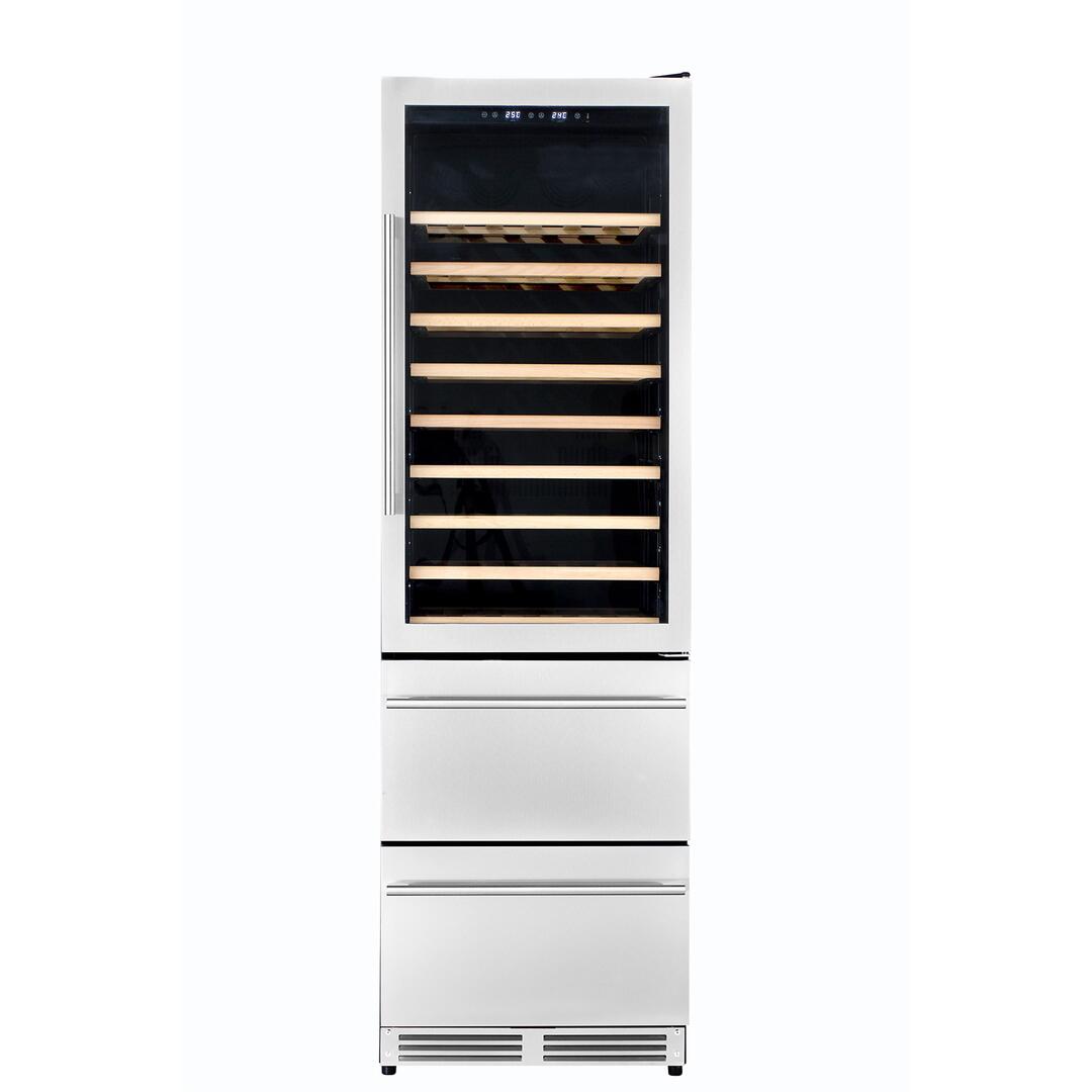 Kucht K510WB 24 Inch Stainless Steel Wine Cooler