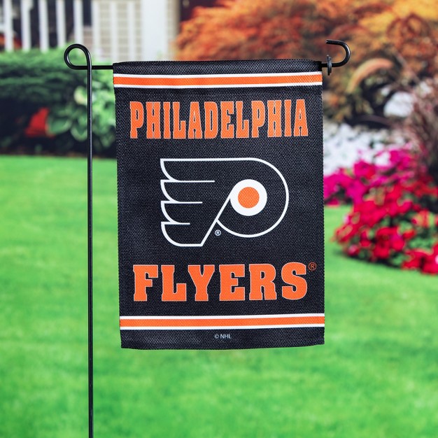 Embossed Suede Flag Gdn Size Philadelphia Flyers