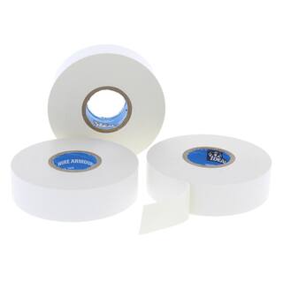 IDEAL Wire Armour 34 in. x 66 ft. Premium Vinyl Tape White (10-Pack) 46-35-WHT-10PK