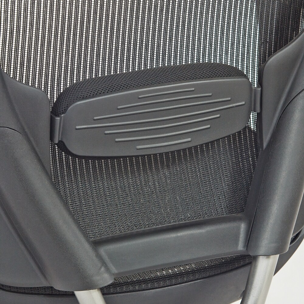 Big   Tall  Mesh Task Chair 400 lb Weight Capacity   Ergonomic Seating for Enhanced Comfort and Support