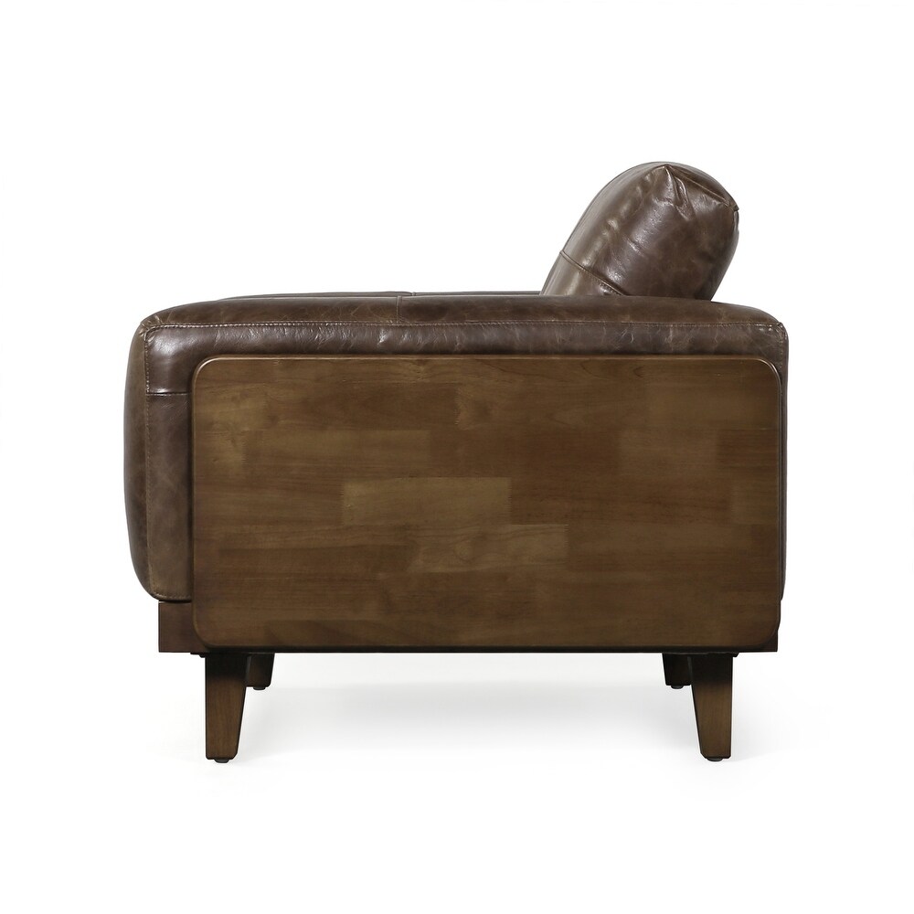 Demijen Upholstered Oversized Club Chair by Christopher Knight Home