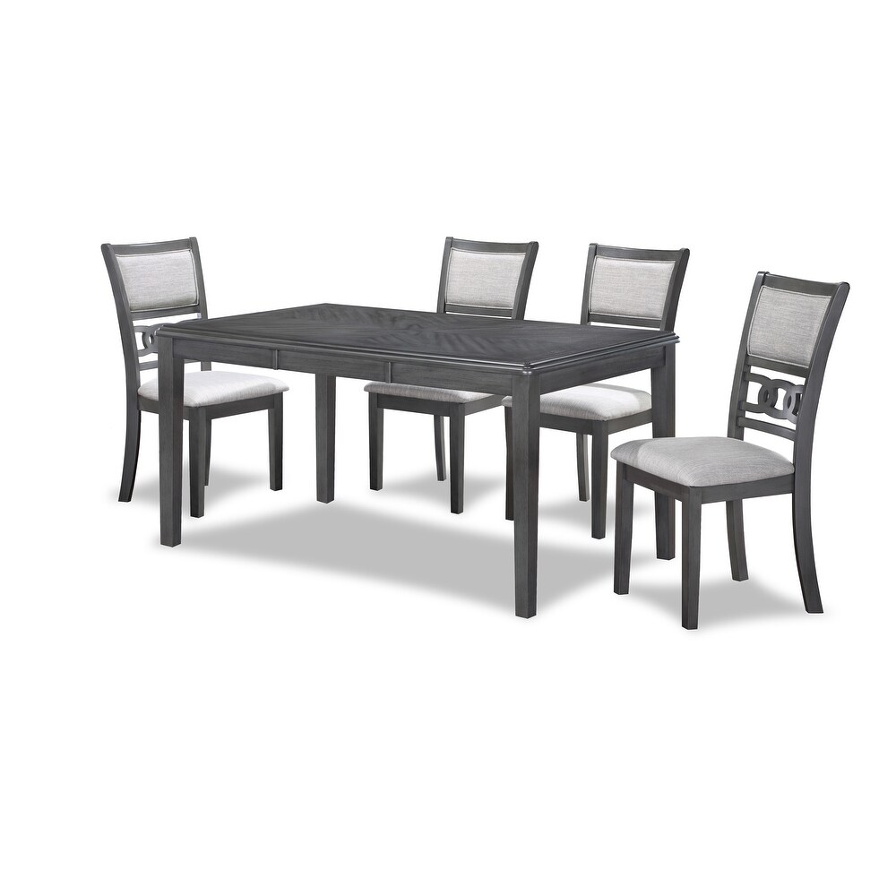 New Classic Furniture Cavan 5 piece Rectangle Dining Set