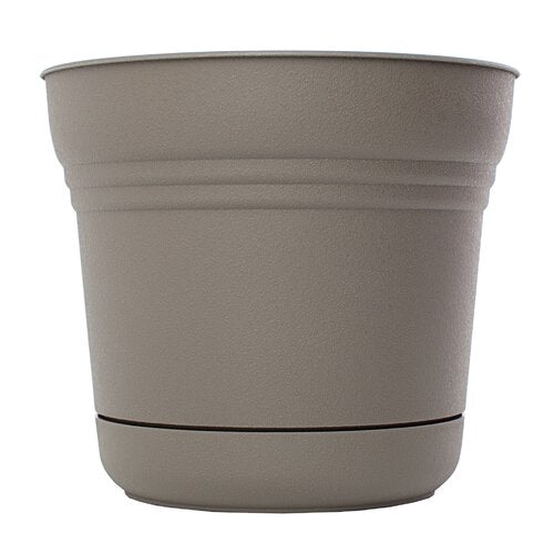 Bloem Saturn Planter w/ Saucer 12" Amaranth