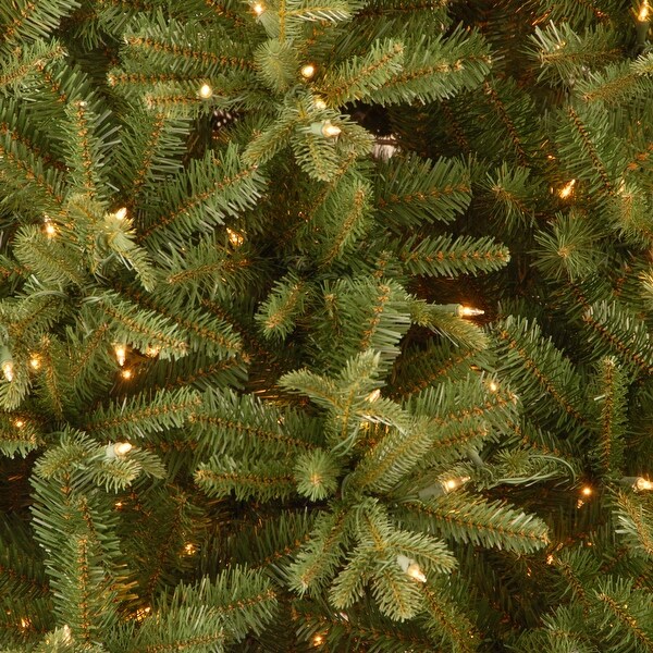 National Tree Company 6.5 ft. Prelit Realistic Artificial Slim Fir Tree