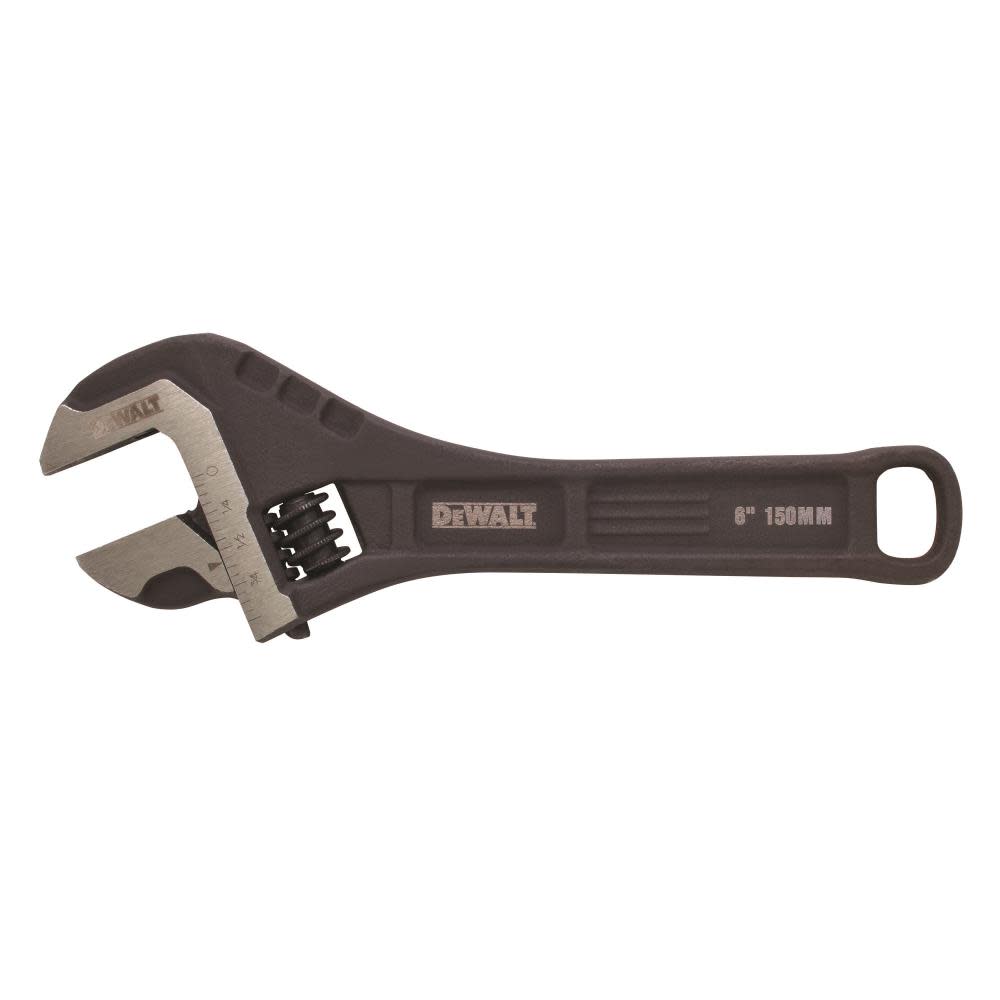 6 In. All-Steel Adjustable Wrench