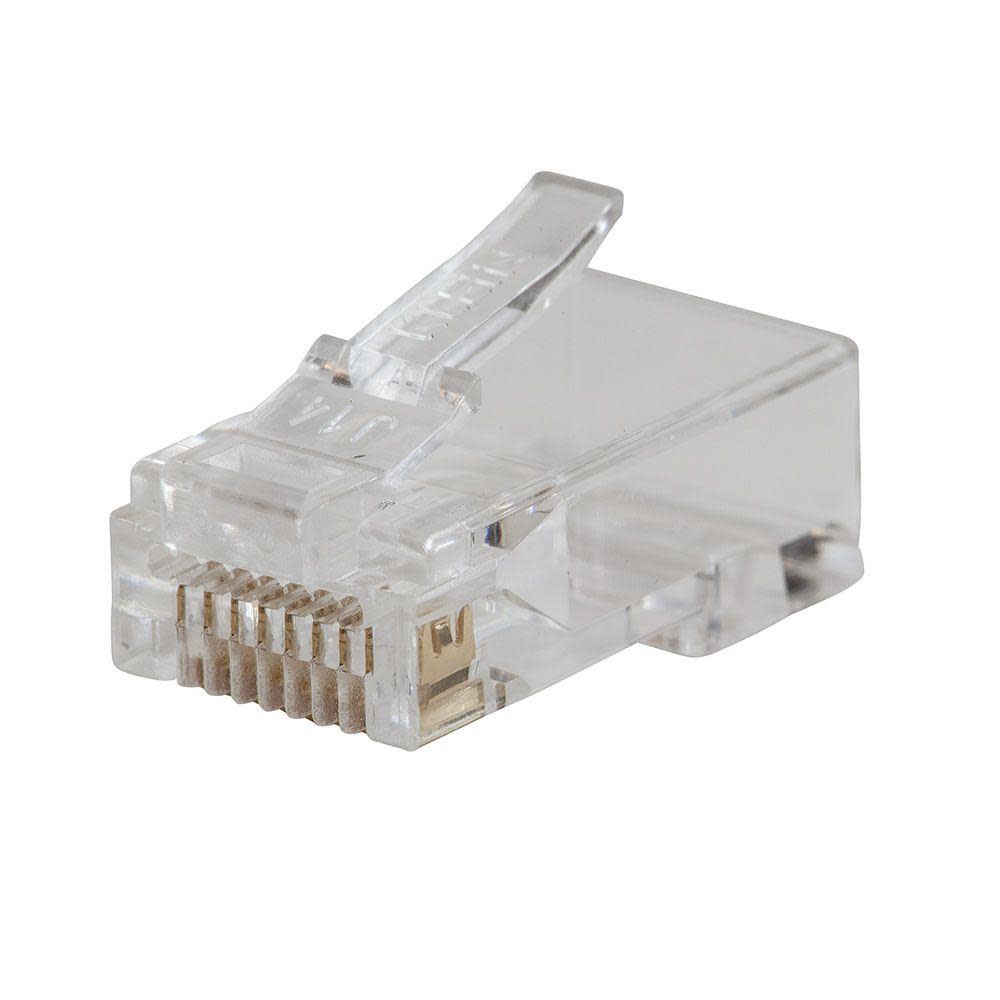 Klein Pass Thru Data Plug CAT5e 200pk