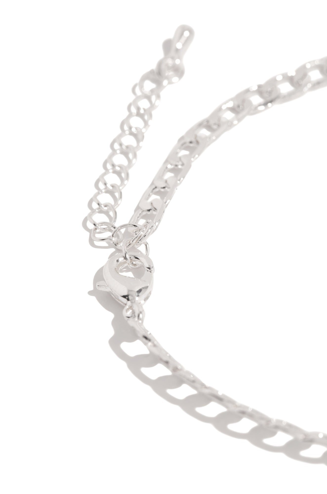 Cuban Anklet - Silver