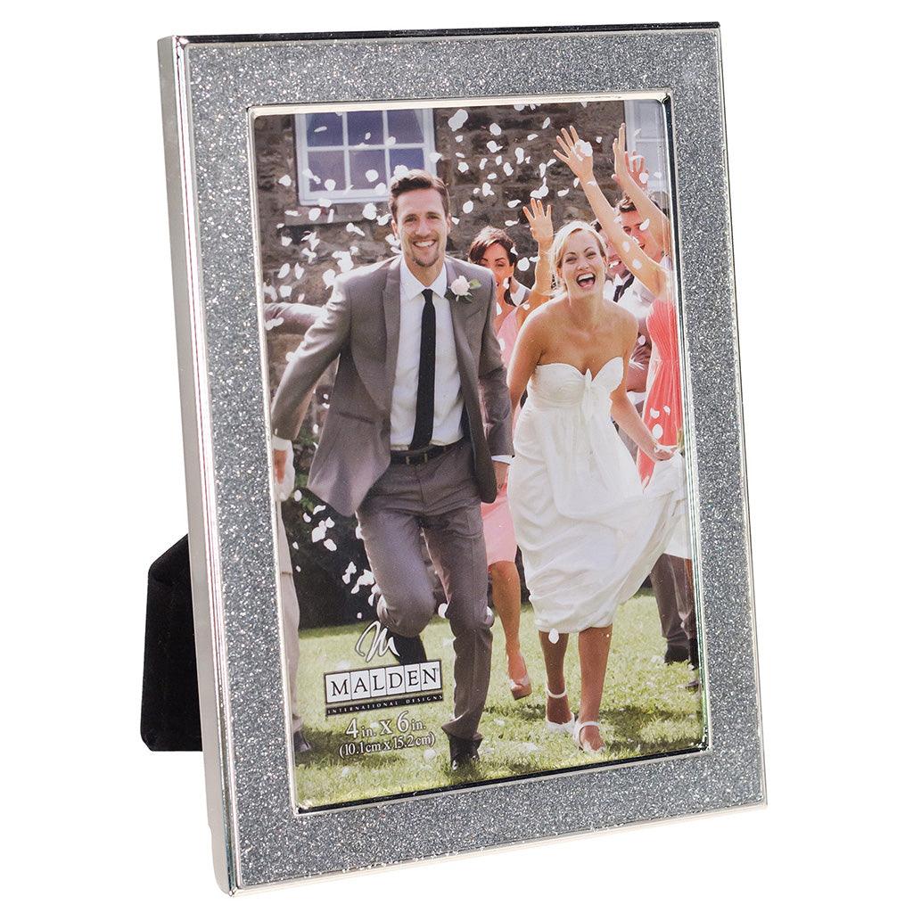 Malden  4X6 Alexis-Glitter Metal Frame