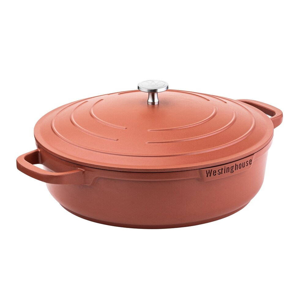 28cm Low Casserole with Lid