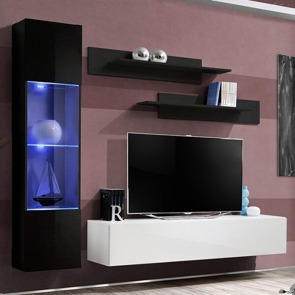 Fly G3 30TV Wall Mounted Floating Modern Entertainment Center